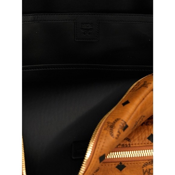 MCM Brown Stark Backpack Gold Hardware - Picture 4 of 4